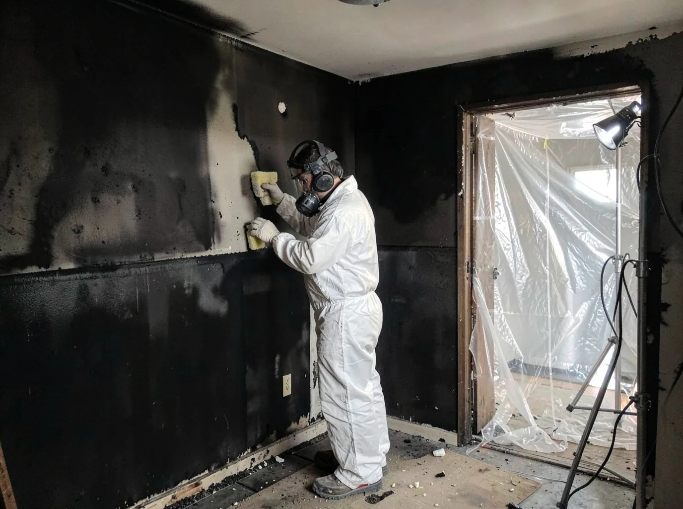 Fire Damage Restoration company in Linn, WV